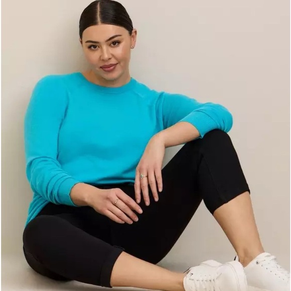 Torrid Everyday Soft Pullover Crew Womens Sweater Size 0x Long Sleeve - Picture 1 of 12